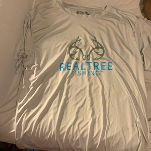Men’s grey Real Tree short sleeve tee